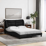Vidaxl bedframe zonder matras hvar 120x200 cm stof zwart