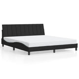 Vidaxl bedframe zonder matras hanko 180x200 cm fluweel zwart