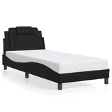 Vidaxl bedframe viana zonder matras kunstleer zwart 80x200 cm