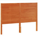 Vidaxl hoofdbord 180 cm massief grenenhout wasbruin