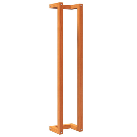Vidaxl -Handtuchregal 23x18x110 cm Festkiefer Wäsche braun
