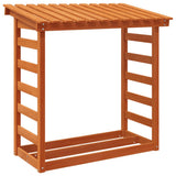 Vidaxx Kaminholzregal 108x64,5x110 cm massives Kiefernholz, waschbraun