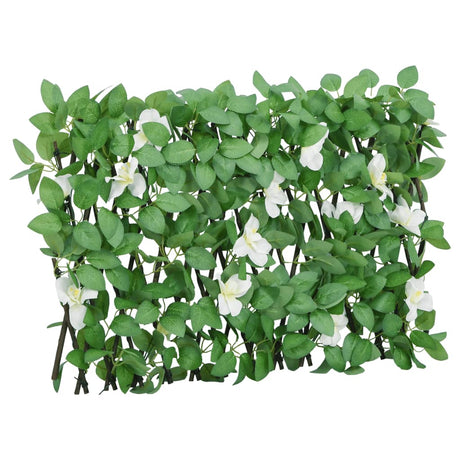 Vidaxx künstliche Efeupflanze am Spalier 5 Stück ausziehbar 180x30 cm grün