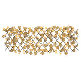 Vidaxx Kunstpflanze Ahornblatt am Spalier ausziehbar 180x60 cm Orange