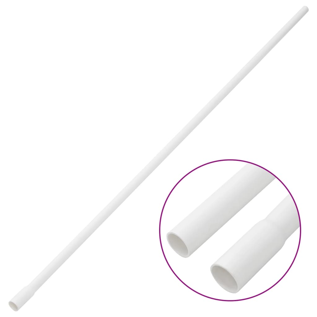 Vidaxxl Kabelkanal ø16 mm 10 m PVC