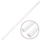 Vidaxxl Kabelkanäle mit Schellen ø20 mm 10 m PVC