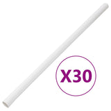 Vidaxxl Kabelkanäle ø30 mm 30 m PVC