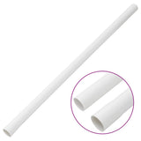 Vidaxxl Kabelkanäle mit Schellen ø30 mm 30 m PVC