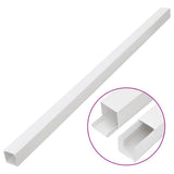 Vidaxxl Kabelkanal 100x40 mm 10 m PVC