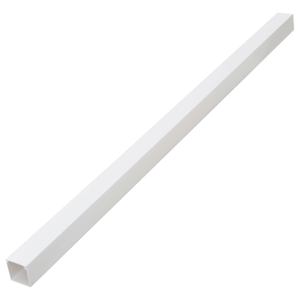 Vidaxxl Kabelkanal 100x60 mm 10 m PVC