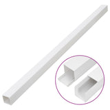 Vidaxxl Kabelkanal 100x60 mm 10 m PVC