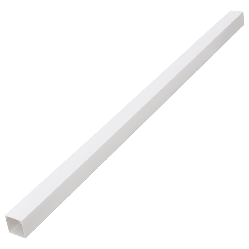 Vidaxxl Kabelkanal 40x40 mm 30 m PVC