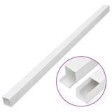 Vidaxxl Kabelkanal 60x60 mm 30 m PVC