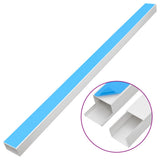 Vidaxxl Kabelkanal selbstklebend 60x40 mm 30 m PVC