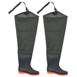 Vidaxl Fischereistiefel Größe 38 Dunkelgrün