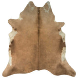 Vidaxl vloerkleed 180x220 cm echte koeienhuid bruin en wit