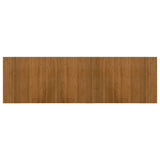 Vidaxx rechteckiger Teppich 60x200 cm Bambusbraun