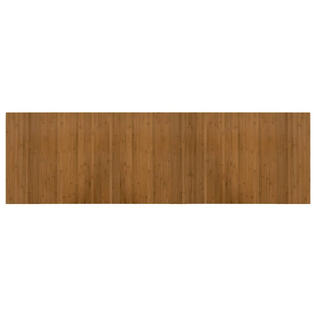 Vidaxx rechteckiger Teppich 60x200 cm Bambusbraun