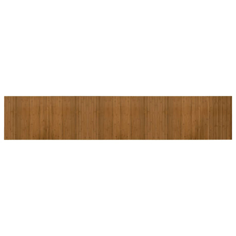 Vidaxx rechteckiger Teppich 60x300 cm Bambusbraun