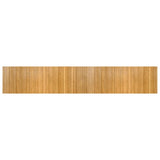Vidaxx rechteckiger Teppich 60x400 cm Bambus natur