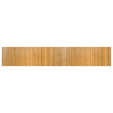 Vidaxx rechteckiger Teppich 60x400 cm Bambus natur