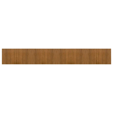Vidaxx rechteckiger Teppich 60x400 cm Bambusbraun
