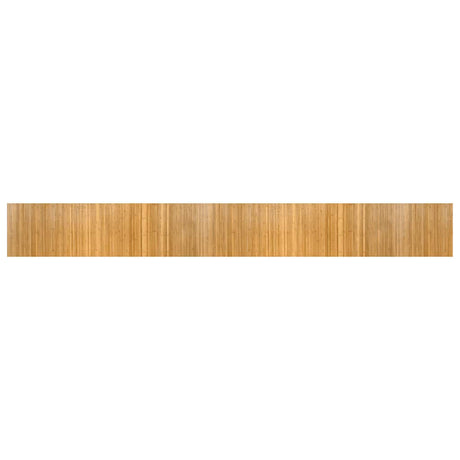 Vidaxx rechteckiger Teppich 60x500 cm Bambus natur