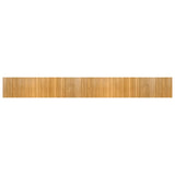 Vidaxx rechteckiger Teppich 60x500 cm Bambus natur