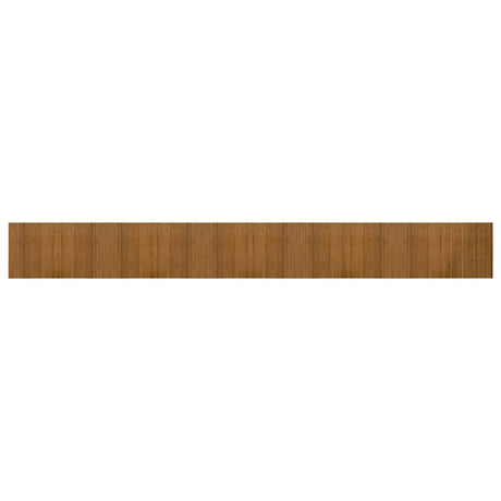 Vidaxx rechteckiger Teppich 60x500 cm Bambusbraun