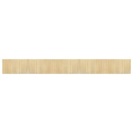 Vidaxx Teppich rechteckig 60x500 cm Bambus hell natur