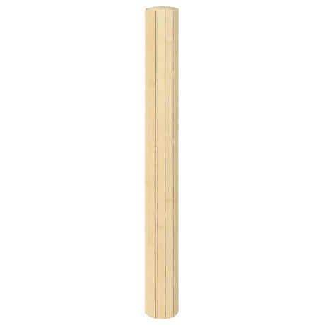 Vidaxx Teppich rechteckig 60x500 cm Bambus hell natur