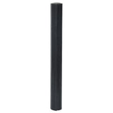 VidaXL Rechteckiger Teppich 70x100 cm Bambus schwarz
