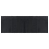 Vidaxx rechteckiger Teppich 70x200 cm Bambus schwarz