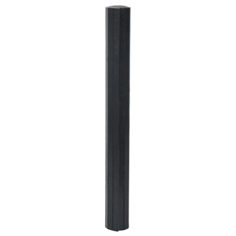 Vidaxx rechteckiger Teppich 70x200 cm Bambus schwarz