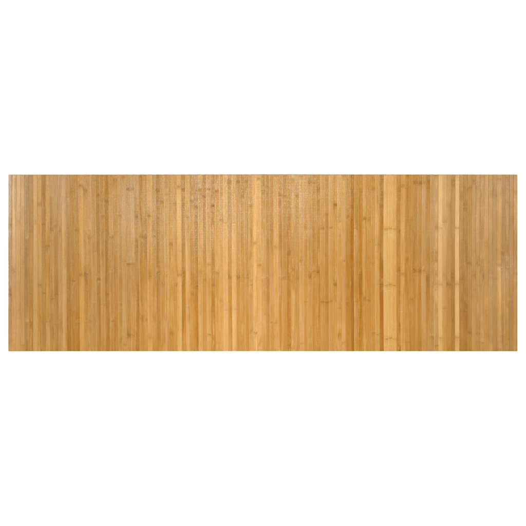VidaXL Rechteckiger Teppich 70x200 cm Bambus natur