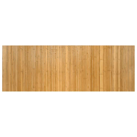 VidaXL Rechteckiger Teppich 70x200 cm Bambus natur
