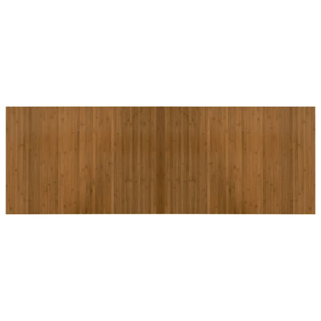Vidaxx rechteckiger Teppich 70x200 cm Bambusbraun