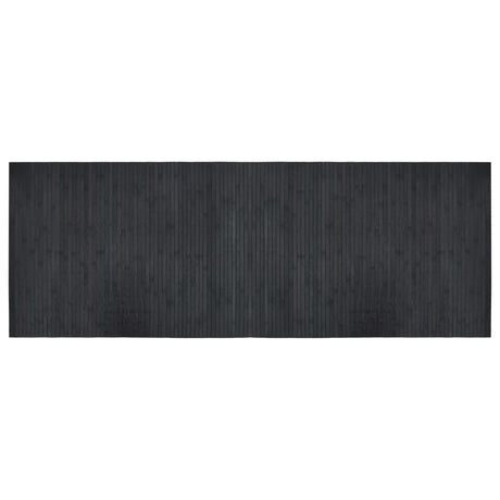 Vidaxx rechteckiger Teppich 70x200 cm Bambusgrau