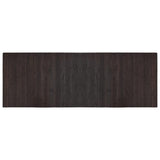 VidaXL Rechteckiger Teppich 70x200 cm Bambus dunkelbraun