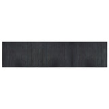 Vidaxx rechteckiger Teppich 70x300 cm Bambusgrau