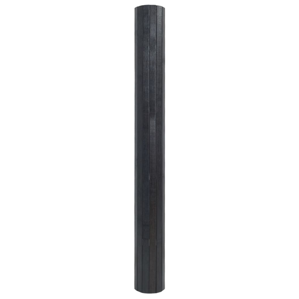 Vidaxx rechteckiger Teppich 70x300 cm Bambusgrau