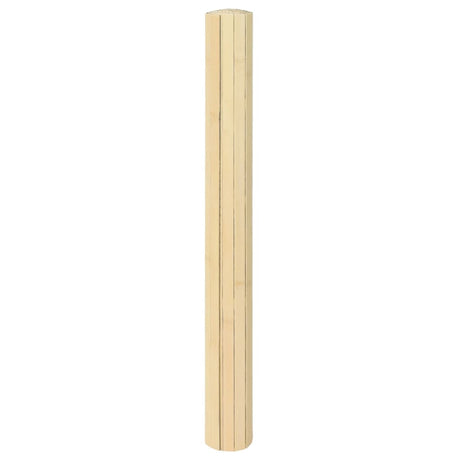 Vidaxx rechteckiger Teppich 70x400 cm Bambus hell natur