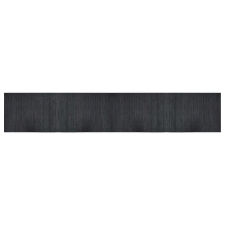 Vidaxx rechteckiger Teppich 70x400 cm Bambusgrau