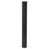 Vidaxx rechteckiger Teppich 70x500 cm Bambus schwarz