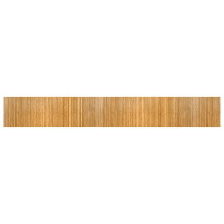 Vidaxx rechteckiger Teppich 70x500 cm Bambus natur
