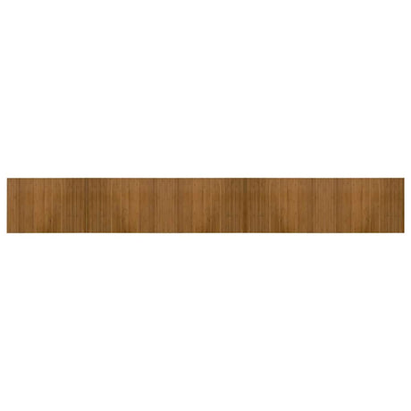 Vidaxx rechteckiger Teppich 70x500 cm Bambusbraun