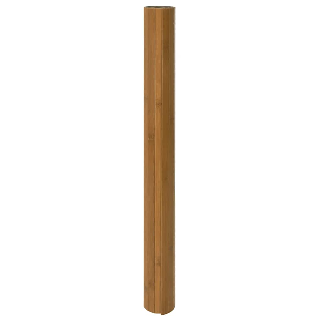 Vidaxx rechteckiger Teppich 70x500 cm Bambusbraun