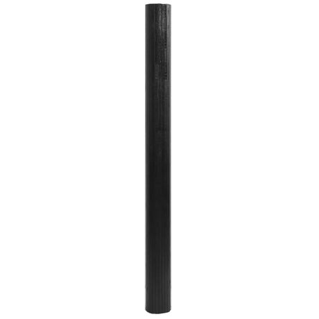 Vidaxx rechteckiger Teppich 80x100 cm Bambus schwarz
