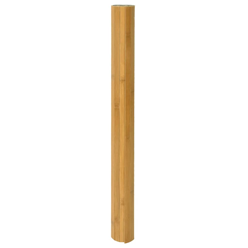 Vidaxx rechteckiger Teppich 80x100 cm Bambus natur