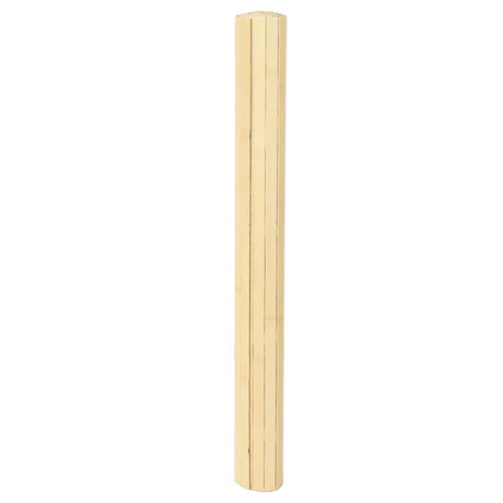 Vidaxx rechteckiger Teppich 80x100 cm Bambus hell natur